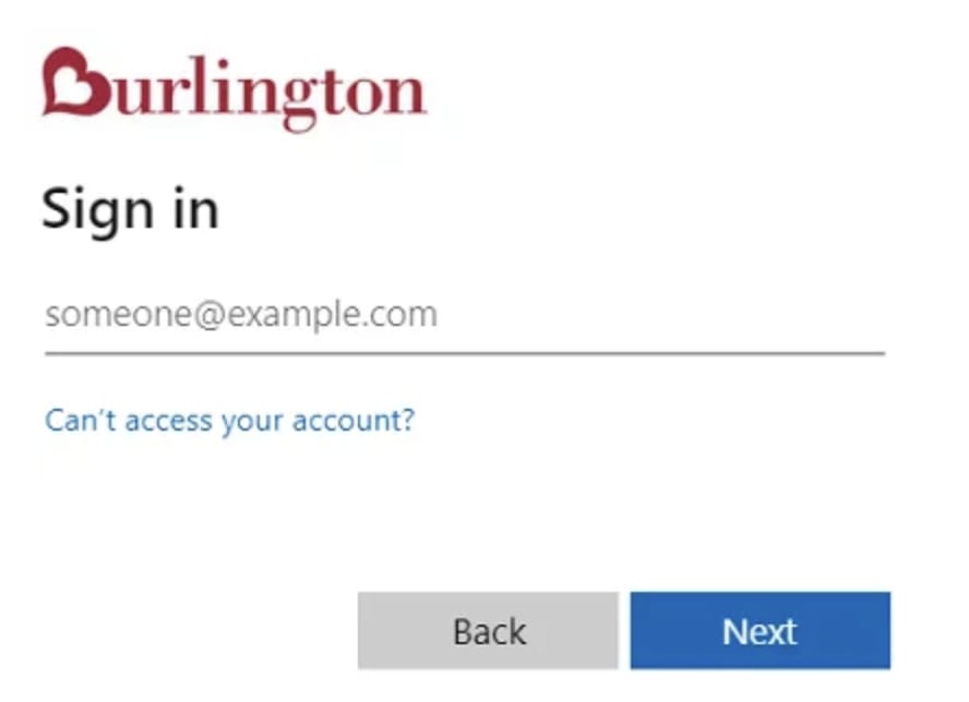 Btime Burlington Login